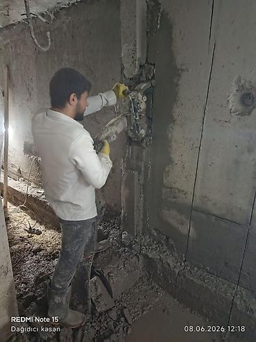 Beton işləri: Beton kəsmə xidməti - Divar, döşəmə və tavanlarda dəqiq və səliqəli — 15