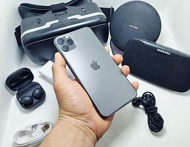 Apple iPhone: IPhone 11 Pro Max, Б/у, 64 ГБ, Space Gray, Кабель, 100 % — 6