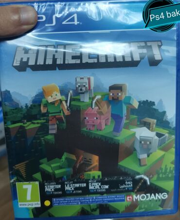 Oyun diskləri və kartricləri: Ps4 minecraft PlayStation 4 edition. 📀Playstation 4 və playstation 5