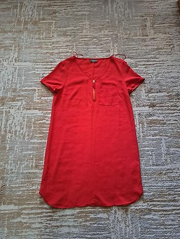 Костюмы с юбкой: Женский комплект одежды (несколько позиций) 1) Платье-туника красного — 1