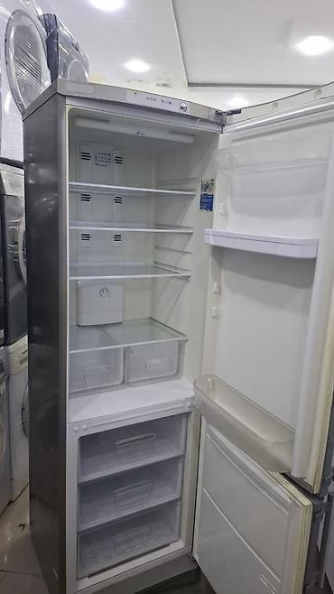 samavar satilir: Indesit iki qapılı soyuducu-donldurucu - Rəng: metalik boz (inox — 2