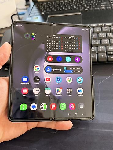 samsung fold 5: Samsung Galaxy Z Fold 5, 256 GB, rəng - Qara, İki sim kartlı — 4