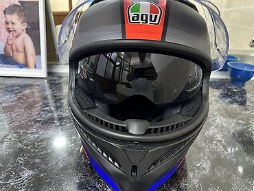 custom: AGV K3 integral moto dəbilqə - Model: AGV K3 - Korpus: yüksək — 1