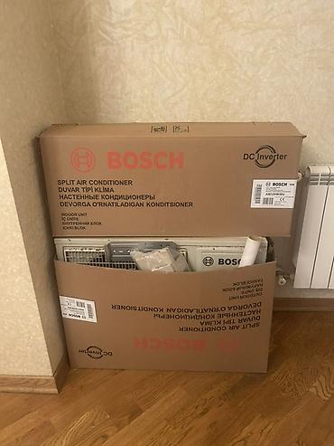 Məişət texnikası: Bosch 12000 BTU inverter kondisioner satılır. Model: Bosch — 2