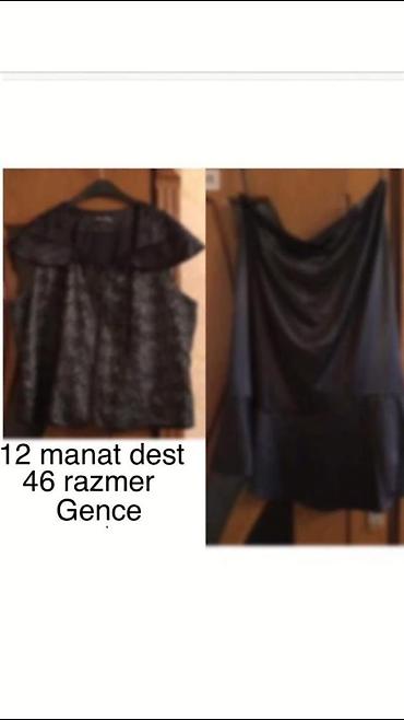 Qadın geyim dəsti – 46 razmer, Gəncə Qiymət: 12 manat (dəst) Her biri