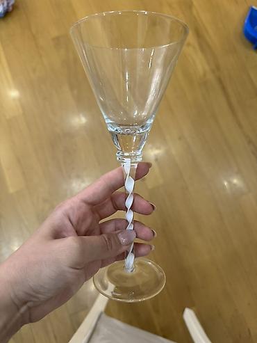 nefis döner: Qədəhlər, rəng - Ağ, Şüşə — 2