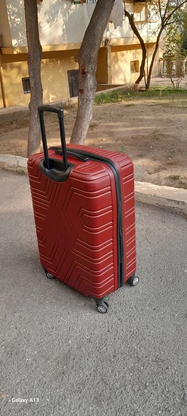 Çamadanlar: Lok Polo’s sərt qabıqlı səyahət çamadanı - Rəng: tünd qırmızı (bordo) -da lalafo.az — 7 Çamadanlar: Lok Polo’s sərt qabıqlı səyahət çamadanı - Rəng: tünd qırmızı (bordo) — 7