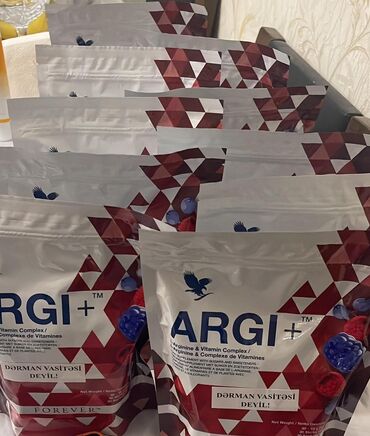 Forever ARGI+ L-Arginin və Vitamin Kompleksi qida əlavəsi, orqanizmə