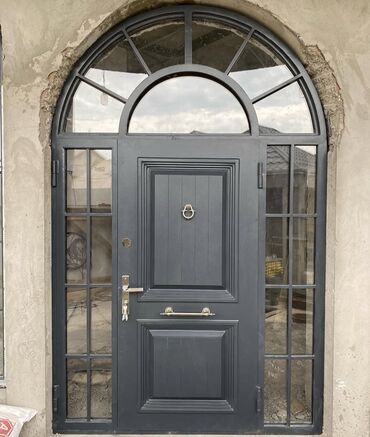 Həyət darvazaları: Yeni Dəmir Həyət darvazası, 450 m, Mexaniki, Qapı ilə, rəng - Qara, Kredit yoxdur, Ödənişli quraşdırma, Ödənişli çatdırılma, Rayonlara çatdırılma — 10