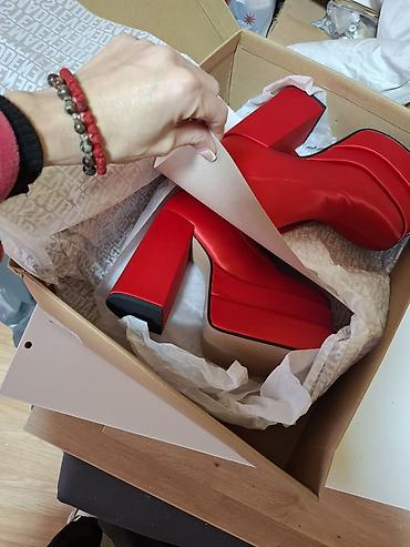 Čizme: Čizme, 36, bоја - Crvena — 14