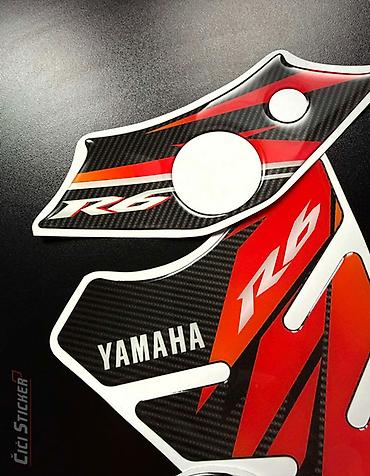 rim: Yamaha R6 Komplet Tank pad Štitnik Guvernale čepa- 2786 Yamaha R6 — 3