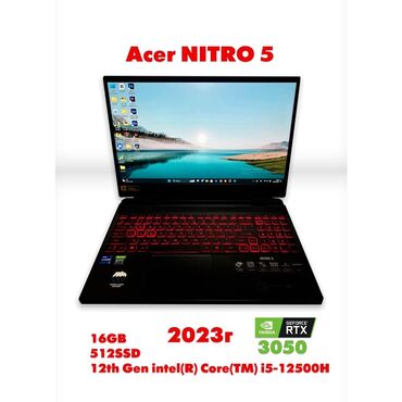 Ноутбуки: Ноутбук, Acer, 16 ГБ ОЗУ, Intel Core i5, 15.6 ", Б/у, Игровой, память HDD + SSD
