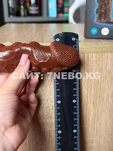 Товары для взрослых: Мягкая темная реалистичная стимулирующая «Brave Man» с подхватом — 10