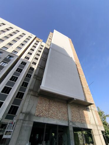 продаю квартиру в пишпек: 1 комната, 48 м², Элитка, 12 этаж, ПСО (под самоотделку)