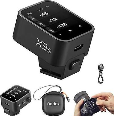 wi fi modem: **Godox X3N Simsiz Flaş Tətikləyicisi (Nikon üçün)** Godox X3N, Nikon — 1
