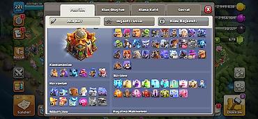 Oyuncaqlar: Clash of Clans hesabı – 221 level, Bələdiyyə (Town Hall) 16, tam maxa — 2