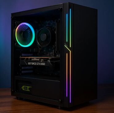 компьютерный монитор: Yalnız whatsapdan yazın,baxılacaq‼️ 🟦İ5-9400f 🟩Gtx 1650 asus gddr6 4gb