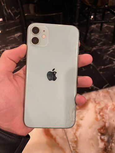 Mobil telefonlar: IPhone 11, 64 GB, Yaşıl, Face ID