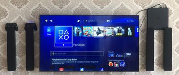 pleşteşin: Playstation 4 slim 500gb 1 pultnan. Hec bir problemi yoxdur tam islek