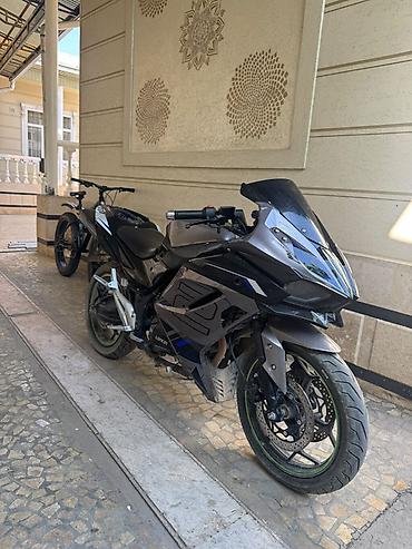 мини мотоциклы: Спортбайк Kawasaki, 250 куб. см, Бензин, Взрослый, Б/у — 1