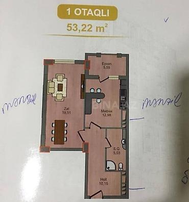 savetskide kiraye evler: 2 otaqlı, Yeni tikili, 54 kv. m — 2