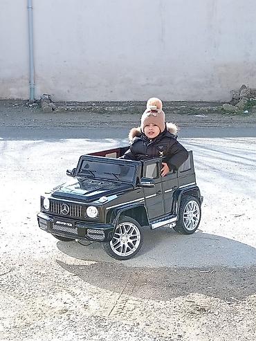 mini mercedes: Uşaq üçün elektrikli minik maşını – Mercedes-Benz G-Class (AMG stili) — 1