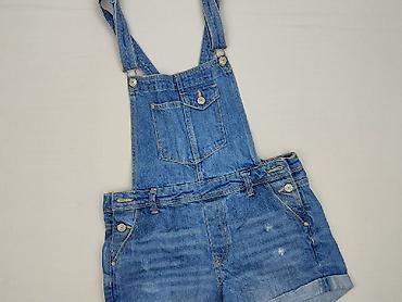 katana jeans: Bershka, Ogrodniczki damskie, rozmiar XS — 1
