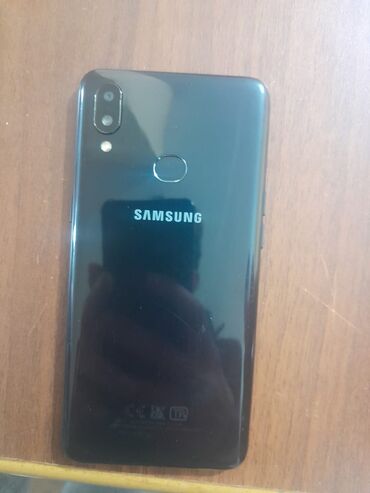 samsung a10s ekranı: Samsung A10s, 32 GB, rəng - Qara, Barmaq izi, İki sim kartlı