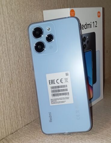 телефоны xiaomi redmi9: Xiaomi, Redmi 12, Арзандатуу 10%, Жаңы, 128 ГБ, түсү - Көгүлтүр, 2 SIM