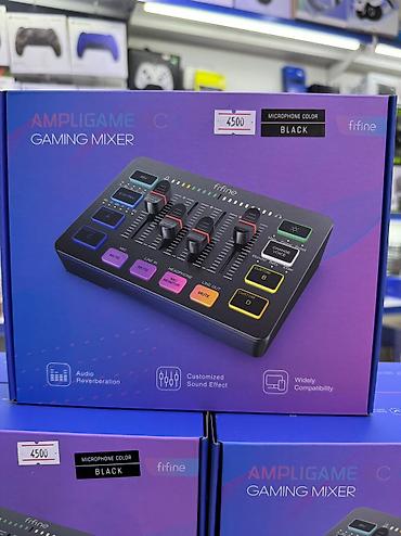 logitech 920: Игровой микшер от Fifine Ampligame SC3 — 3