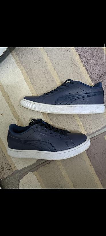 туфли зимние: Продаю классическую обувь Puma синего цвета, не воняют, носил только — 2