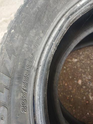 Шины 205 / 55 / R 16, Зима, Б/у, Пара, Легковые, Япония, Bridgestone