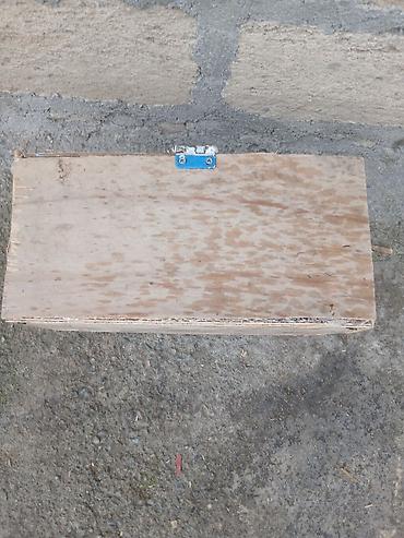 novruz bayram dekoru: Taxta sandıq/yeşik - Material: kontrplak və taxta lövhələr - Quruluş — 2