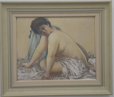 dekor soba: Rassam Shaxpalanq kardon yagli boya 39x50 sm
