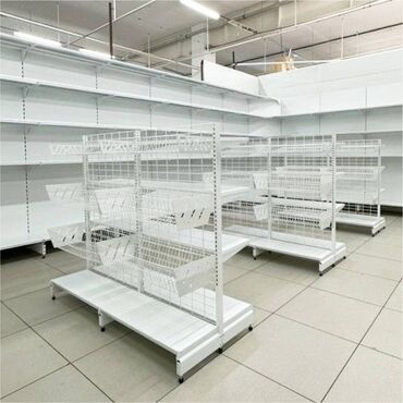готовый бизнес аксессуар: Торговое оборудование для магазина, стеллаж полки, прилавок витрина