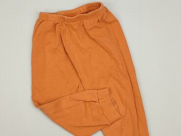 spodenki krótkie pomaranczowe: Sweatpants, 3-4 years, 98/104, condition - Good