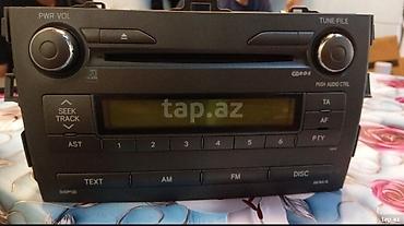 Магнитолы: Toyota orijinal avtomobil maqnitofonu (head unit) Xüsusiyyətlər: - — 1