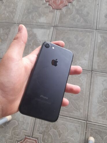 iphone aksesuarlari: IPhone 7, 128 ГБ, Черный, Отпечаток пальца