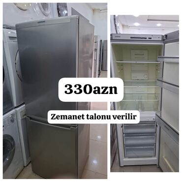 sumqayıt soyuducu: 2 qapılı Siemens Soyuducu Satılır, rəng - Gümüşü