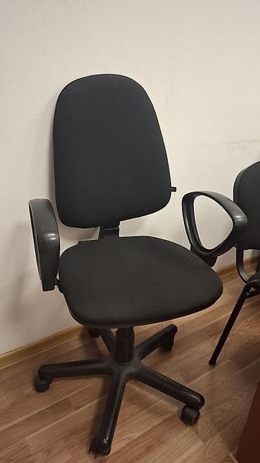 Ofis oturacaqları: Ofis stulları – müxtəlif modellər - Qonaq/konfrans stulu: sabit metal — 2