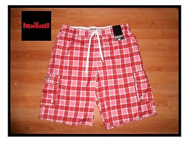 pull and bear farmerice: Bermude za kupanje i setnju by New Yorker NOVO — 1