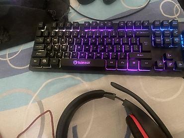 rock lebel: Gaming set: Scorpion tastatura + GX Gaming slušalice+Gaming mis — 2