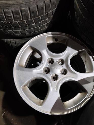 Транспорт: Литые Диски R 16 Subaru, Комплект, отверстий - 5, Б/у — 2