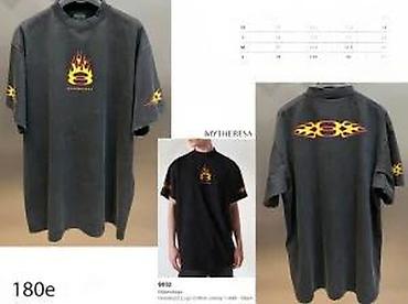 Majice: Men's T-shirt Balenciaga, bоја - Crna — 20