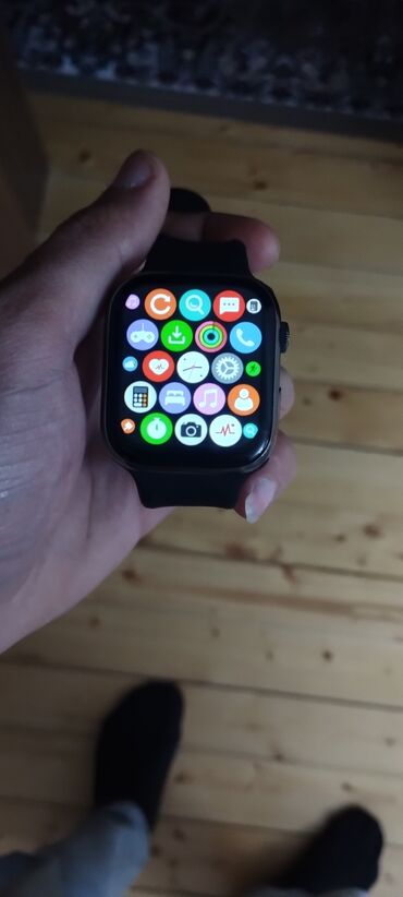 apple saatlar: Yeni, Smart saat, Smart, Sim kart, rəng - Qara