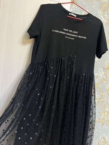 Gündəlik donlar: Qara rəngli qadın donu - Üst hissə: yumşaq trikotaj/pa pambıq — 4