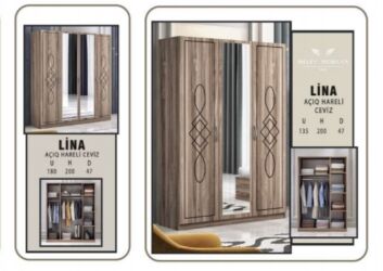 детская кровать трансформер: Yeni, Açılan, 3 qapılı Düz dolab, Qarderob, paltar dolabı, Türkiyə