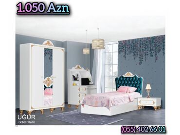 Uşaq və gənc otağı üçün dəstlər: Oğlan və qız üçün, Yeni, Təknəfərlik çarpayı, Dolab, Tumba -da lalafo.az — 31 Uşaq və gənc otağı üçün dəstlər: Oğlan və qız üçün, Yeni, Təknəfərlik çarpayı, Dolab, Tumba — 31