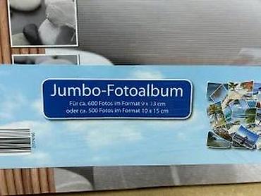 Slike i ramovi: Jumbo foto-album - Kapacitet: približno 600 fotografija formata 9 x — 9