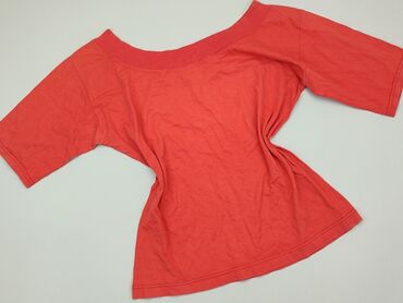 czerwona bluzki z różą: Blouse, L (EU 40), condition - Good